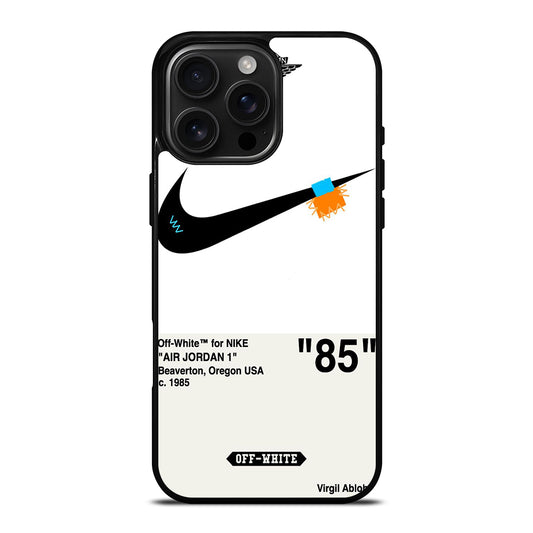NIKE OFF WHITE AIR JORDAN 3 iPhone Case Cover