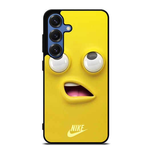 NIKE YELLOW SMILE EMOTICON Samsung Galaxy Case Cover