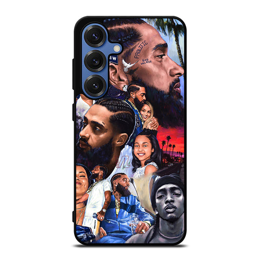 NIPSEY HUSSLE COLLAGE Samsung Galaxy Case Cover