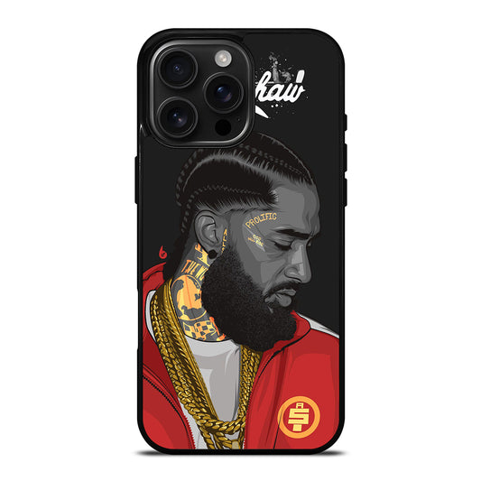 NIPSEY HUSSLE RAPPER ART iPhone Case Cover