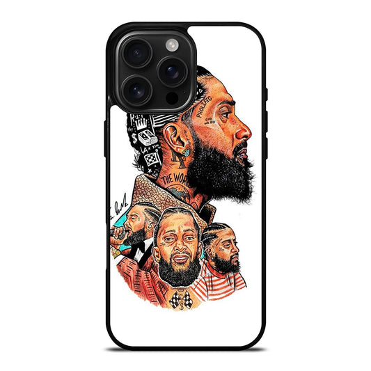 NIPSEY HUSSLE RAPPER ARTWORK iPhone Case Cover