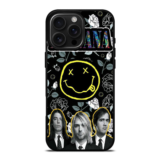 NIRVANA ROCK BAND PERSONNEL iPhone Case Cover