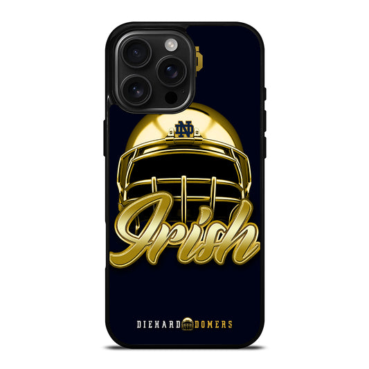 NOTRE DAME FIGHTING IRISH HELMET iPhone Case Cover