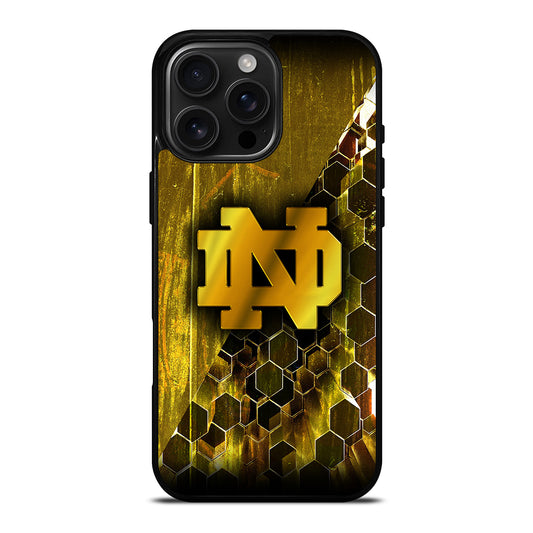 NOTRE DAME GOLD iPhone Case Cover