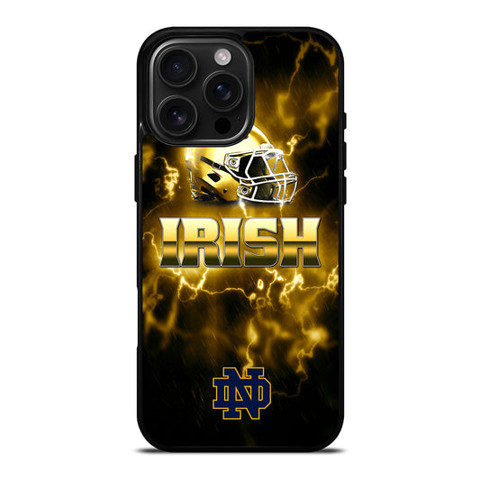NOTRE DAME ND GOLD iPhone Case Cover