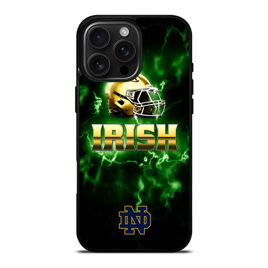 NOTRE DAME ND GREEN iPhone Case Cover