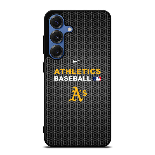 OAKLAND ATHLETICS METAL LOGO 2 Samsung Galaxy Case Cover