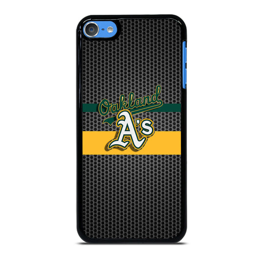 OAKLAND ATHLETICS METAL LOGO iPod Touch Case Cover