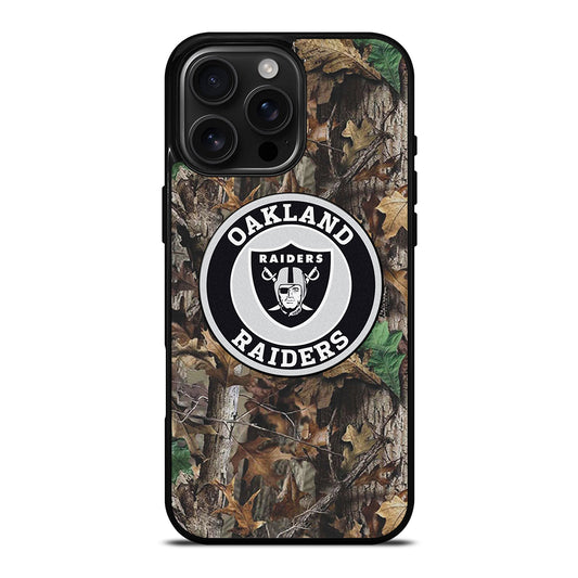 OAKLAND RAIDERS TREE CAMO iPhone Case Cover