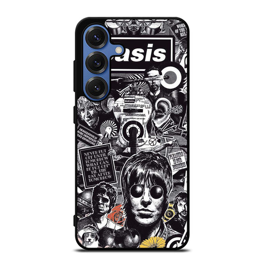 OASIS BAND COLLAGE Samsung Galaxy Case Cover