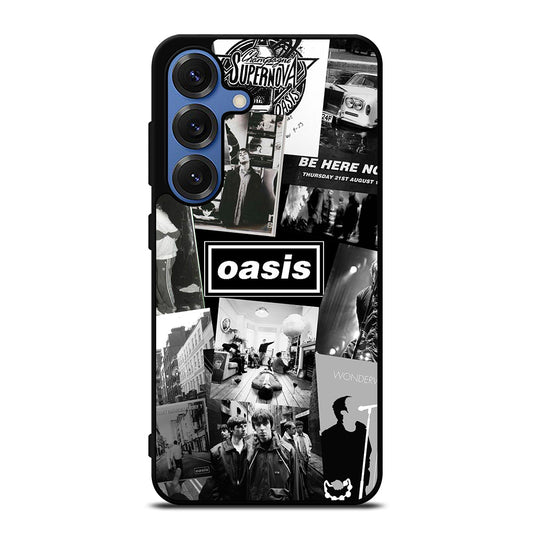 OASIS ROCK BAND COLLAGE Samsung Galaxy Case Cover