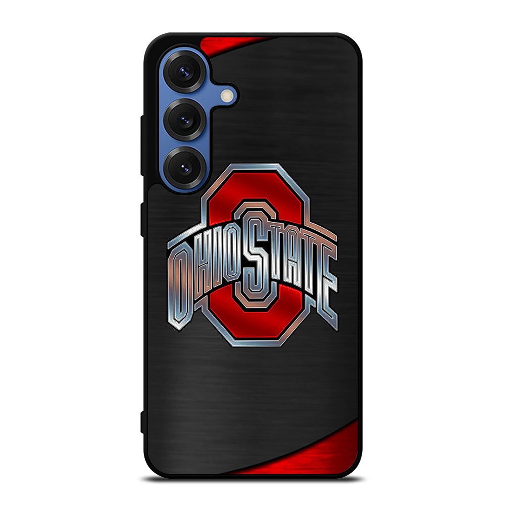 OHIO STATE BUCKEYES METAL LOGO Samsung Galaxy Case Cover