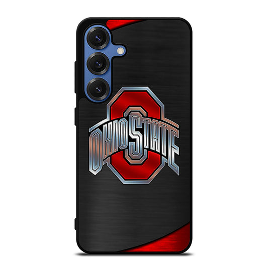 OHIO STATE BUCKEYES METAL LOGO Samsung Galaxy Case Cover