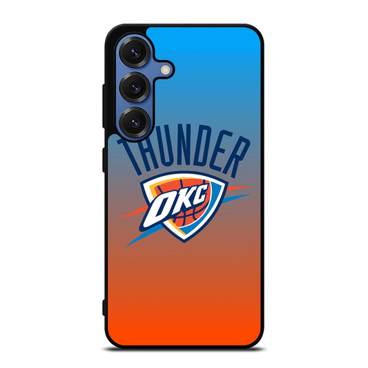 OKLAHOMA CITY THUNDER LOGO 1 Samsung Galaxy Case Cover