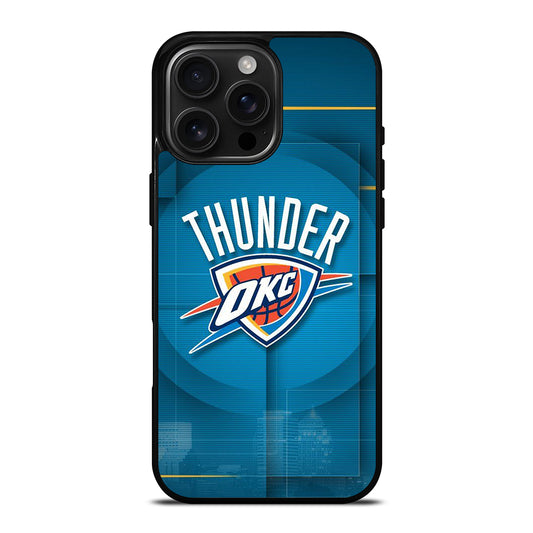 OKLAHOMA CITY THUNDER LOGO 2 iPhone Case Cover