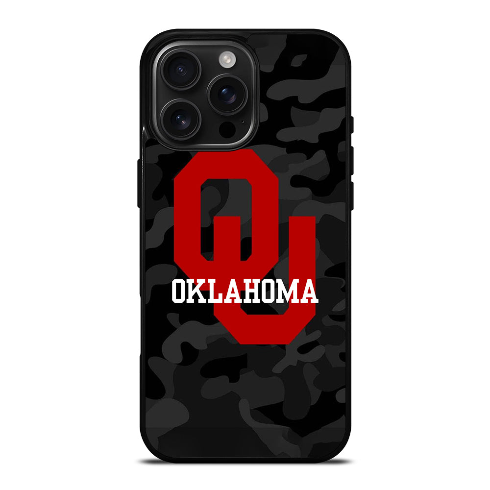 OKLAHOMA SOONERS CAMO iPhone Case Cover