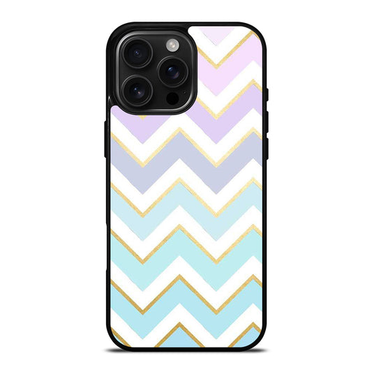 OMBRE PASTEL CHEVRON PATTERN iPhone Case Cover