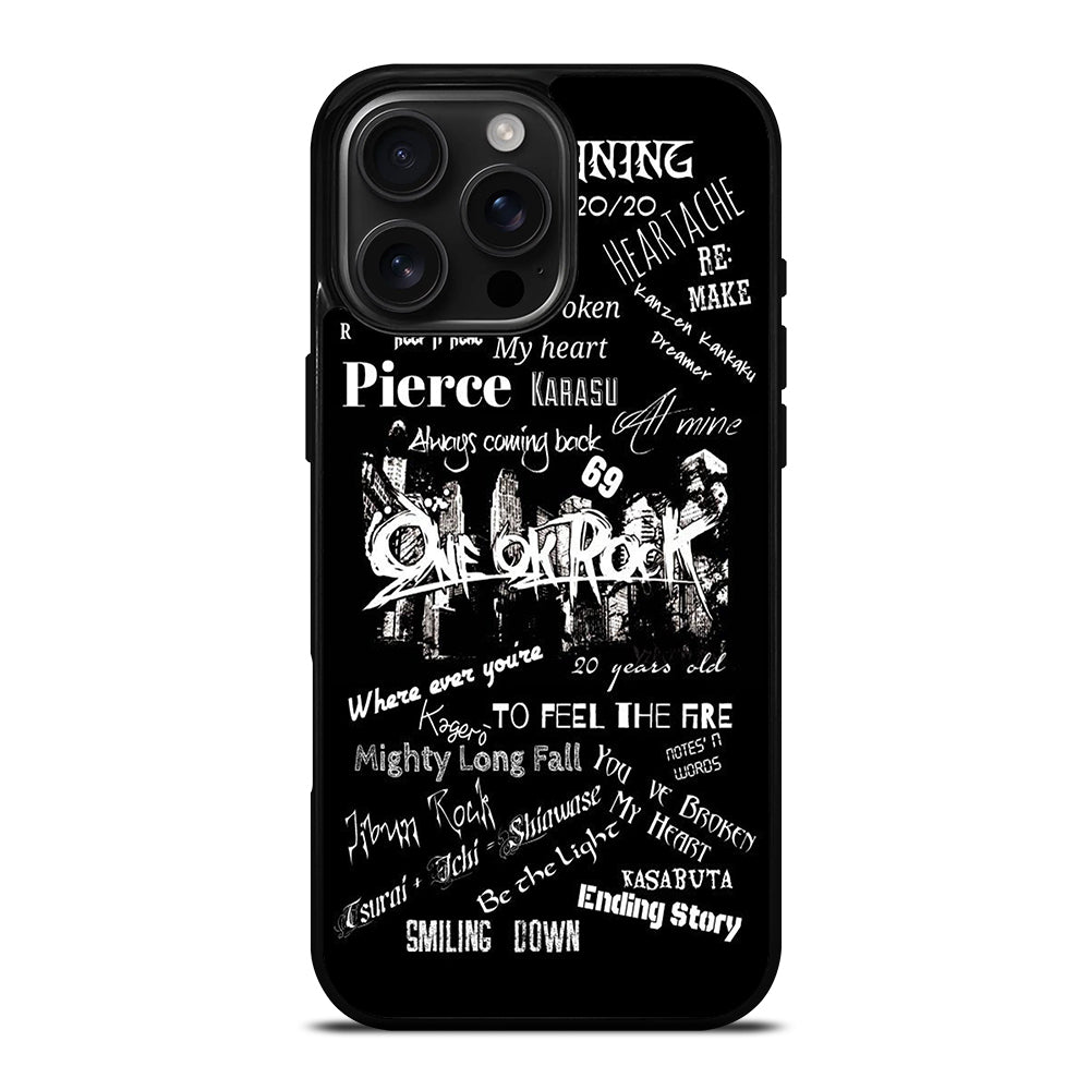 ONE OK ROCK BAND SYMBOL iPhone Case Cover