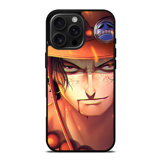 ONE PIECE ACE FACE iPhone Case Cover