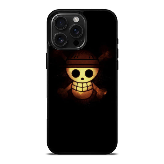 ONE PIECE STRAW HAT GOLD LOGO iPhone Case Cover