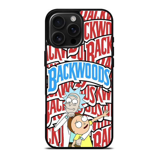 ONLY BACKWOODS RICK AND MORTY iPhone Case Cover