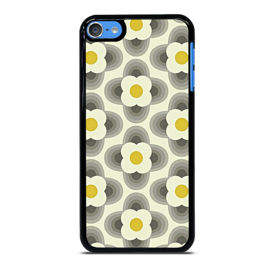ORLA KIELY GREY PETAL iPod Touch Case Cover