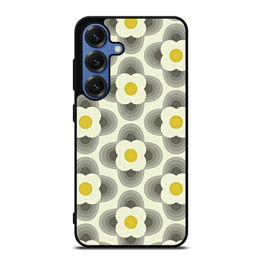 ORLA KIELY GREY PETAL Samsung Galaxy Case Cover