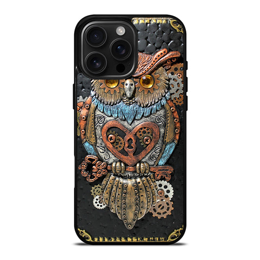 OWL STEAMPUNK BOOK iPhone Case Cover