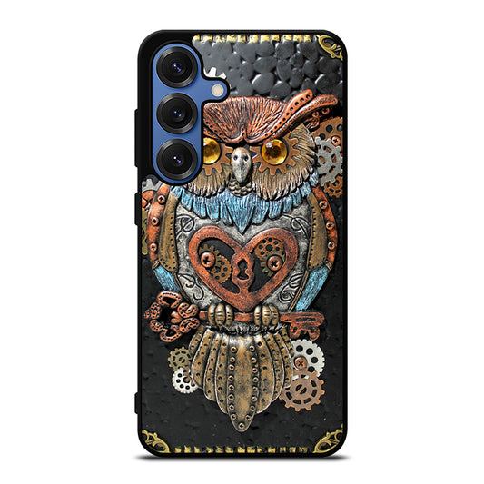 OWL STEAMPUNK BOOK Samsung Galaxy Case Cover