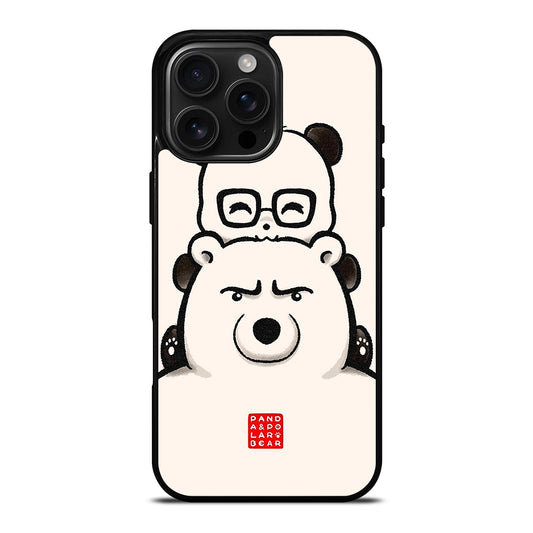 PANDA AND POLAR BEAR iPhone Case Cover