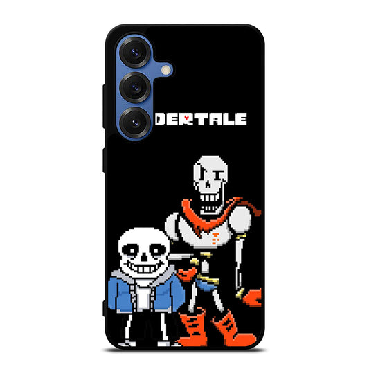 PAPYRUS AND SANS UNDERTALE 8BIT Samsung Galaxy Case Cover
