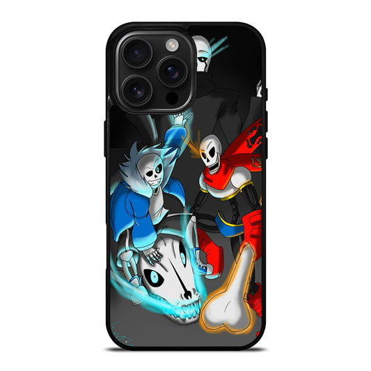 PAPYRUS AND SANS UNDERTALE CARTOON iPhone Case Cover