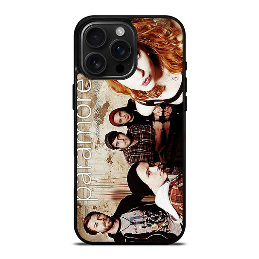 PARAMORE BAND POSTER iPhone Case Cover