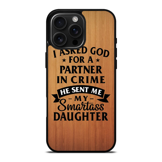 PARTNER IN CRIME DAUGHTER iPhone Case Cover