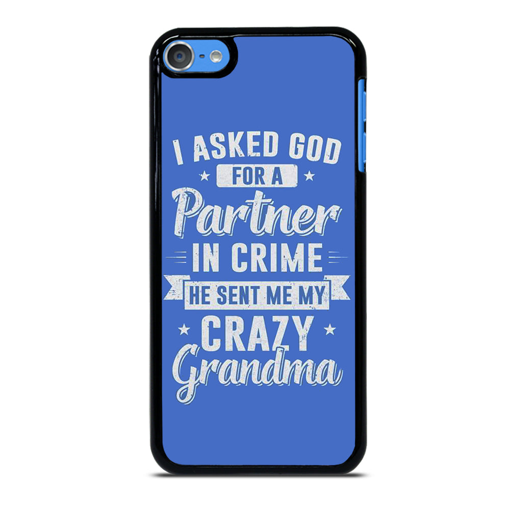 PARTNER IN CRIME GRANDMA 2 iPod Touch Case Cover