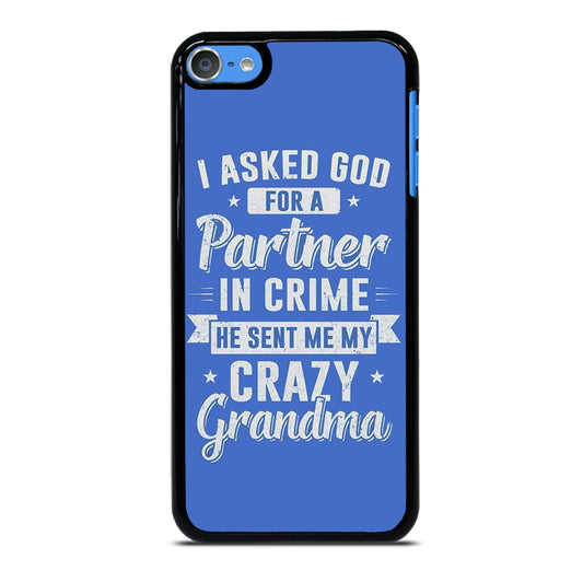 PARTNER IN CRIME GRANDMA 2 iPod Touch Case Cover