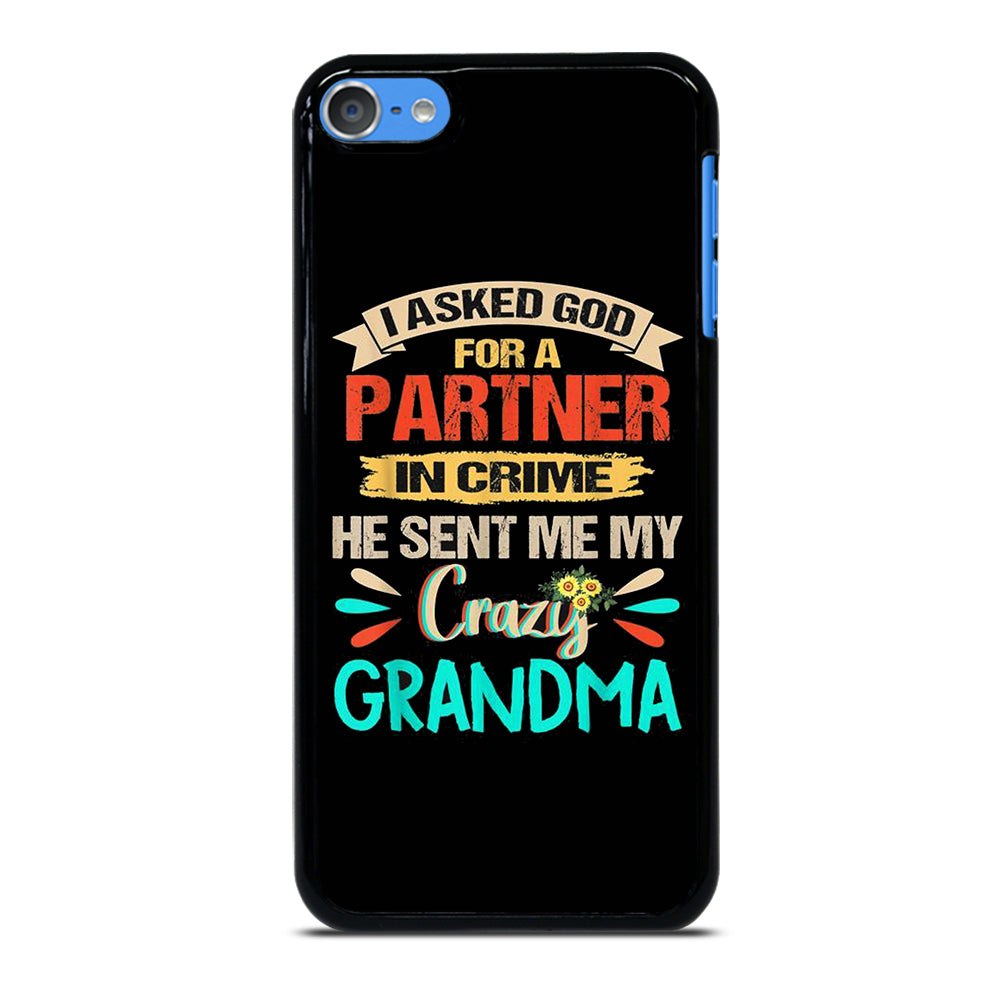 PARTNER IN CRIME GRANDMA 3 iPod Touch Case Cover