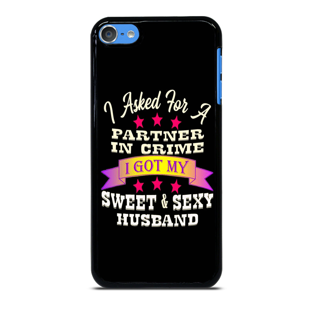 PARTNER IN CRIME HUSBAND iPod Touch Case Cover