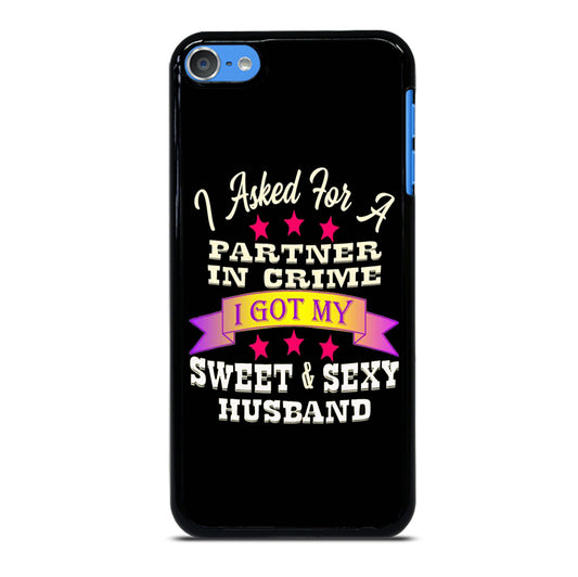 PARTNER IN CRIME HUSBAND iPod Touch Case Cover