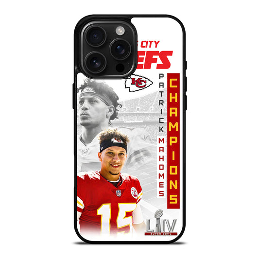 PATRICK MAHOMES KC CHIEFS iPhone Case Cover