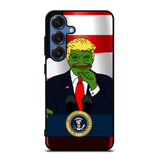 PEPE THE SMUG FROG DONALD TRUMP Samsung Galaxy Case Cover