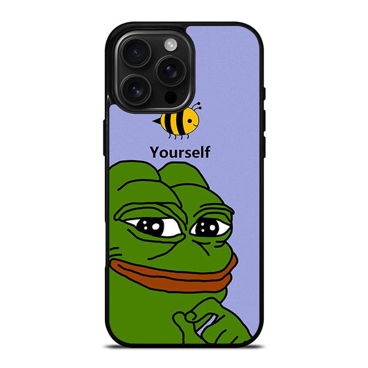 PEPE THE SMUG FROG YOURSELF iPhone Case Cover