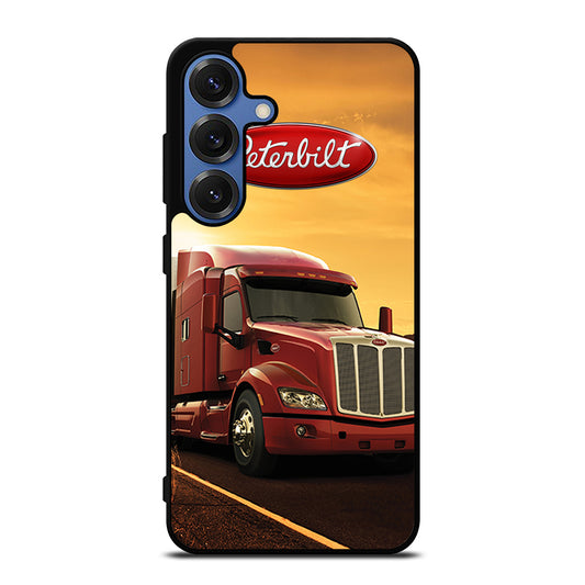PETERBILT TRUCK RED Samsung Galaxy Case Cover