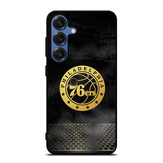 PHILADELPHIA 76ERS GOLD LOGO Samsung Galaxy Case Cover