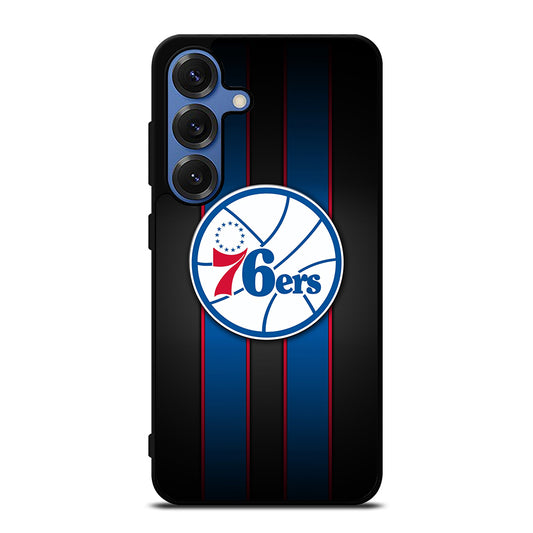 PHILADELPHIA 76ERS STRIPE LOGO Samsung Galaxy Case Cover