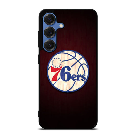 PHILADELPHIA 76ERS WOODEN LOGO Samsung Galaxy Case Cover