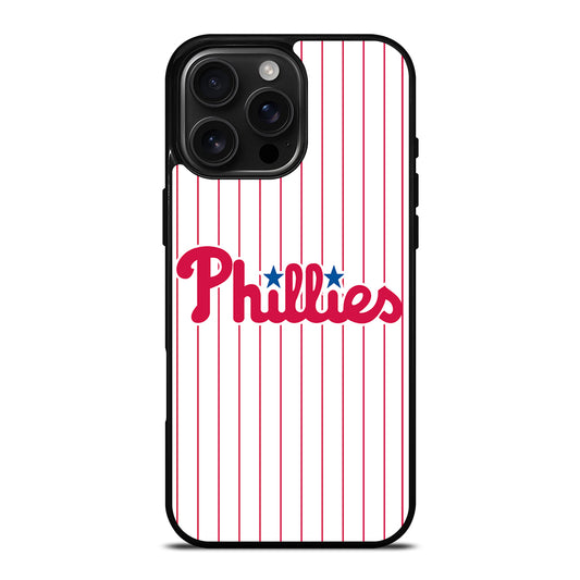 PHILADELPHIA PHILLIES MLB STRIPE iPhone Case Cover