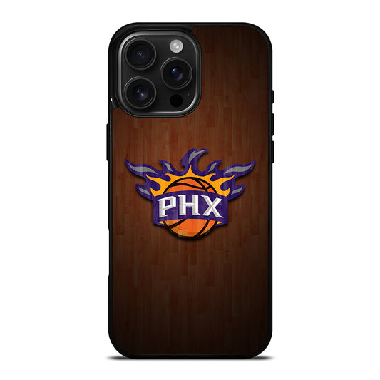 PHOENIX SUNS WOODEN LOGO iPhone Case Cover