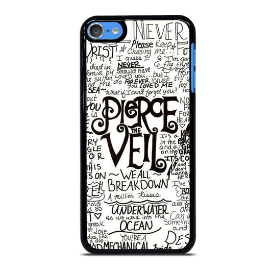 PIERCE THE VEIL LYRIC iPod Touch Case Cover