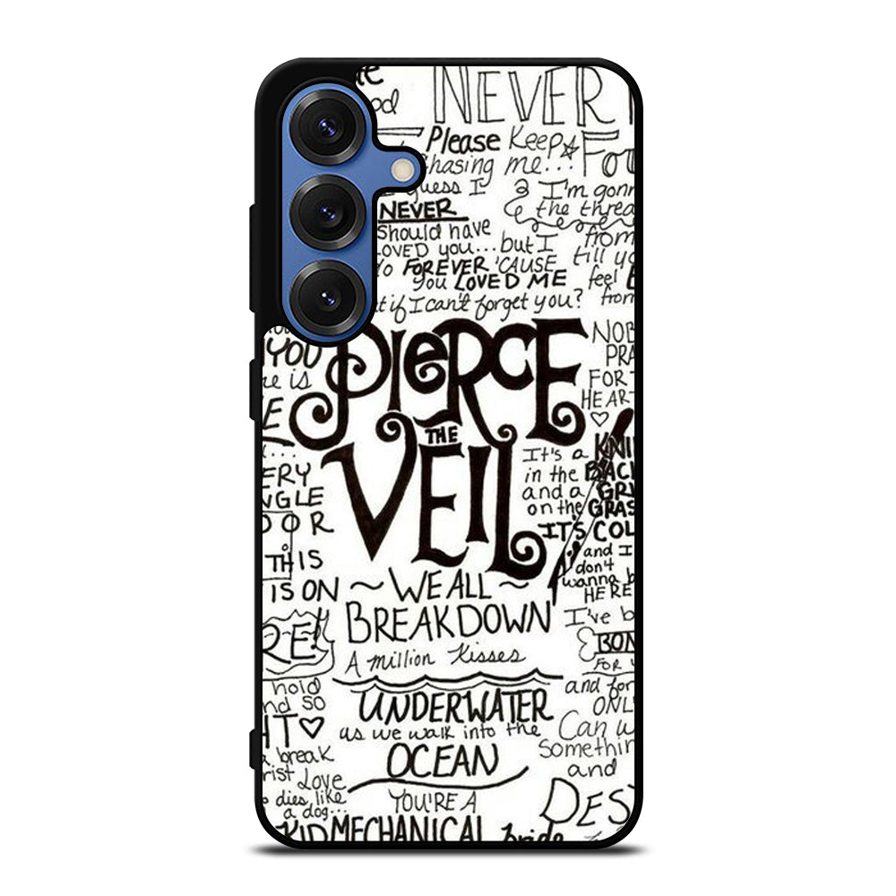 PIERCE THE VEIL LYRIC Samsung Galaxy Case Cover